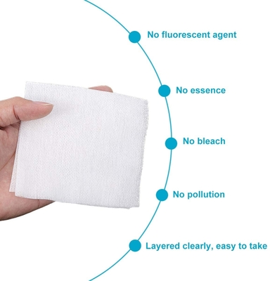 8 Falte medizinischer steriler nicht gesponnener Gauze Pad 10cmx10cm