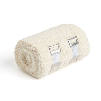 Gute elastische Baumwollkreppapierbinde 15cm Breathability weiß