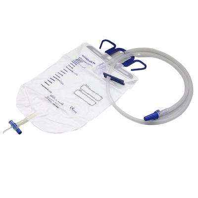 Schrauben-Ventil-Wegwerfnachturindrainagebeutel 4000ml