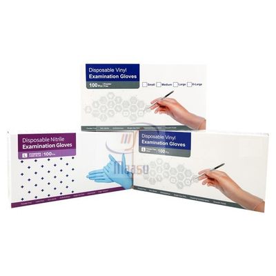 Wegwerflatex-chirurgische Handschuhe sterile pulverisierte Aqls 2,5