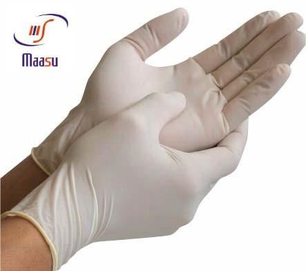 Wegwerflatex-chirurgische Handschuhe sterile pulverisierte Aqls 2,5