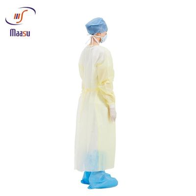 120x140cm beschichtete medizinische chirurgisches Kleid-pp. PET Hälfte