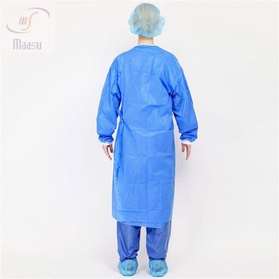 120x140cm beschichtete medizinische chirurgisches Kleid-pp. PET Hälfte