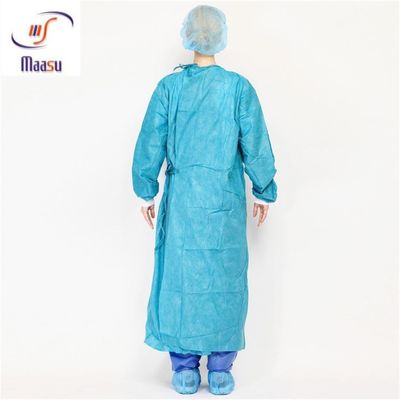 120x140cm beschichtete medizinische chirurgisches Kleid-pp. PET Hälfte