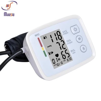 Anzeigen-tragbare Ausgangs-BP-Maschinen-automatischer Digital-Sphygmomanometer HD LCD
