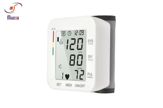 Anzeigen-tragbare Ausgangs-BP-Maschinen-automatischer Digital-Sphygmomanometer HD LCD